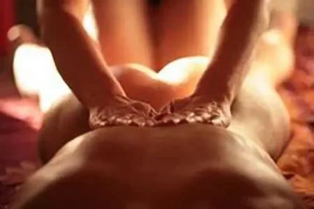 man getting a tantra massage